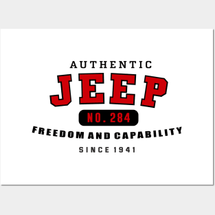 Authentic Jeep Posters and Art